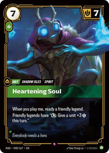 Heartening Soul [Rare] #040/167 - Radiance
