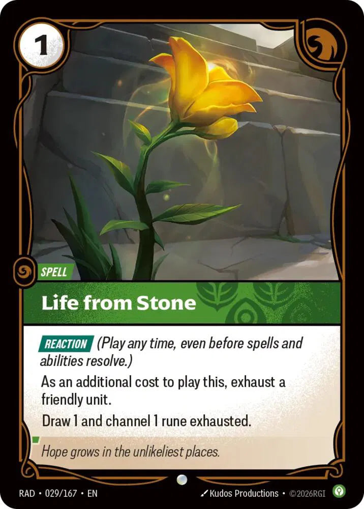 Life from Stone [Common] #029/167 - Radiance