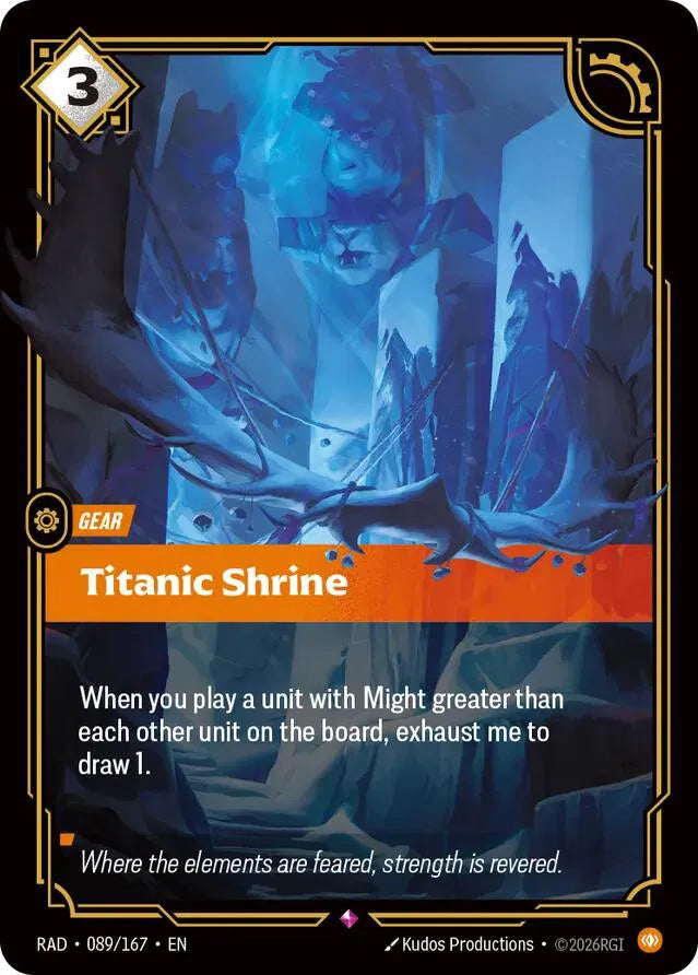 Titanic Shrine [Rare] #089/167 - Radiance