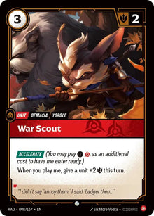 War Scout [Common] #008/167 - Radiance