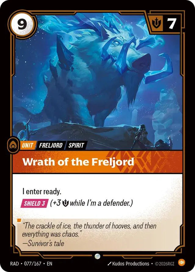 Wrath of the Freljord [Common] #077/167 - Radiance
