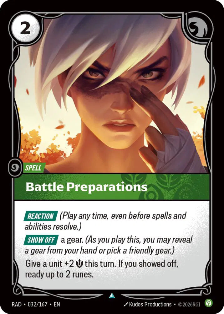 Battle Preparations [Uncommon] #032/167 - Radiance