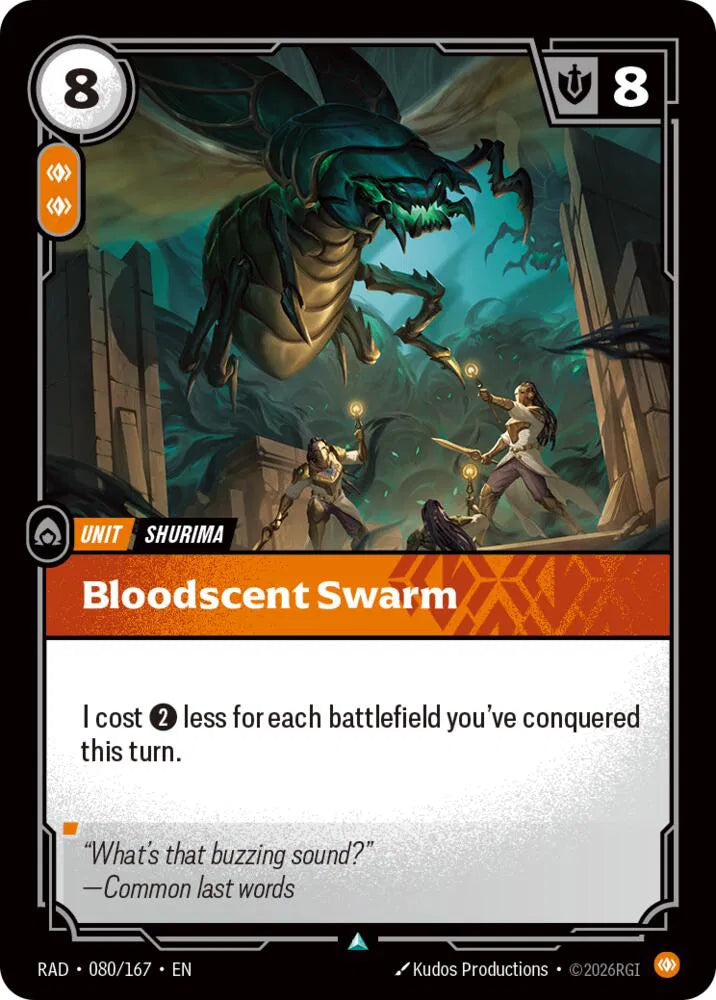 Bloodscent Swarm [Uncommon] #080/167 - Radiance