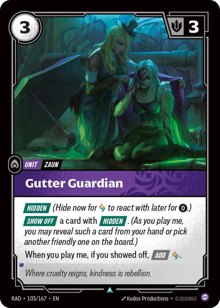 Gutter Guardian [Uncommon] #103/167 - Radiance