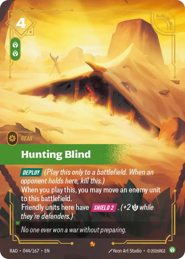 Hunting Blind [Epic] #044/167 - Radiance
