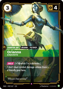 Orianna, Exquisite [Rare] #042/167 - Radiance
