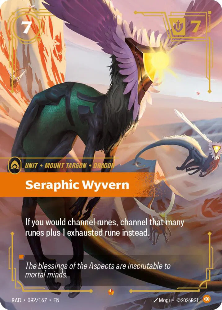 Seraphic Wyvern [Epic] #092/167 - Radiance