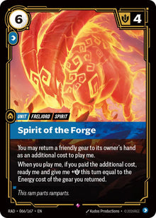 Spirit of the Forge [Rare] #066/167 - Radiance