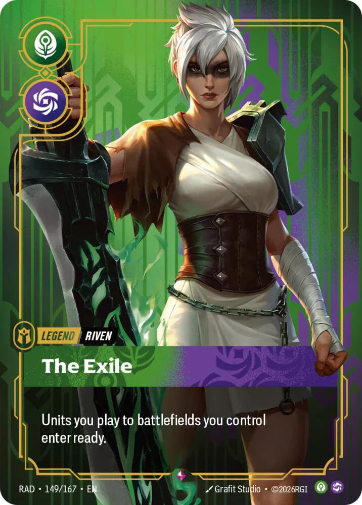 Riven, The Exile [Rare] #149/167 - Radiance
