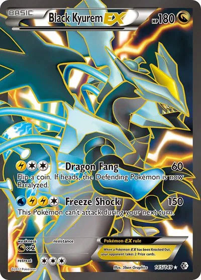 Black Kyurem EX [Full Art] 145/149 - Boundaries Crossed