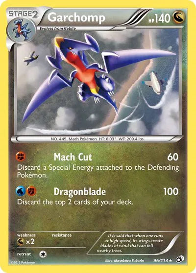 Garchomp [Holo Rare] #96/113 - Legendary Treasures [MP]