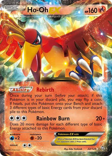 Ho-oh EX [Ultra Rare] #22/124 - Dragons Exalted