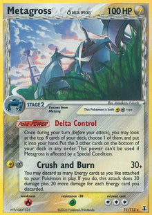 Metagross (Delta Species) EX [Holo Rare] #11/113 - Delta Species