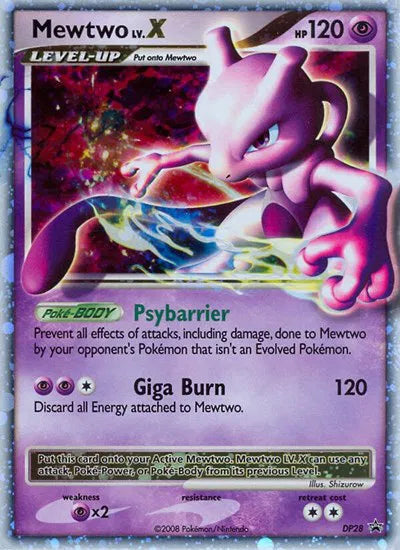 Mewtwo Lv.X [Promo] DP28 - Diamond and Pearl Promos