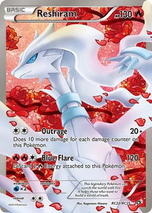 Reshiram [Ultra Rare Full Art] RC22/RC25 - Legendary Treasures: Radiant Collections