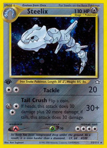 Steelix [PSA 6 Slab] 15/111 - Neo Genesis