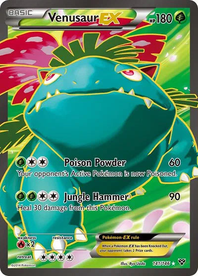 Venusaur EX [Full Art] 141/146 - XY Base Set