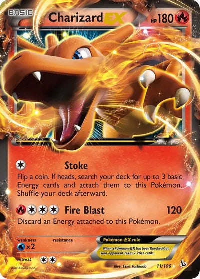 Charizard EX [Ultra Rare] 11 - Flashfire