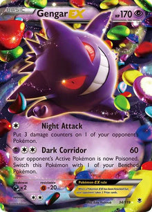 Gengar EX [Ultra Rare] 34/119 - Phantom Forces
