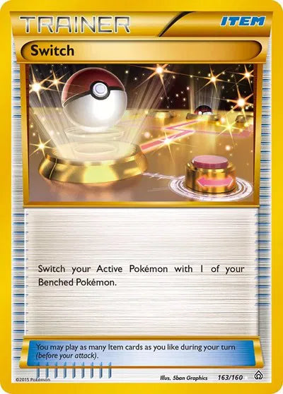 Switch [Secret Rare] #163/160 - Primal Clash