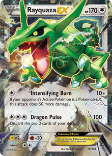 Rayquaza EX [Ultra Rare] 75/108 - Roaring Skies