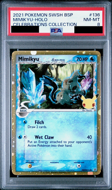 Mimikyu [Promo - PSA 8 Slab] SWSH136 - Pokemon Celebrations