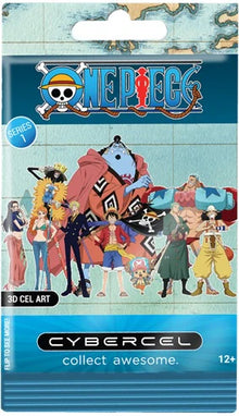 [CYBERCEL] One Piece - 3D Art Trading Card Packs - Series 1