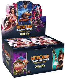 RIFTBOUND LEAGUE OF LEGENDS TCG ORIGINS BOOSTER DISPLAY [PREORDER]