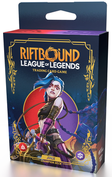 RIFTBOUND LEAGUE OF LEGENDS TCG ORIGINS [CHAMPION DECK JINX] *PREORDER*