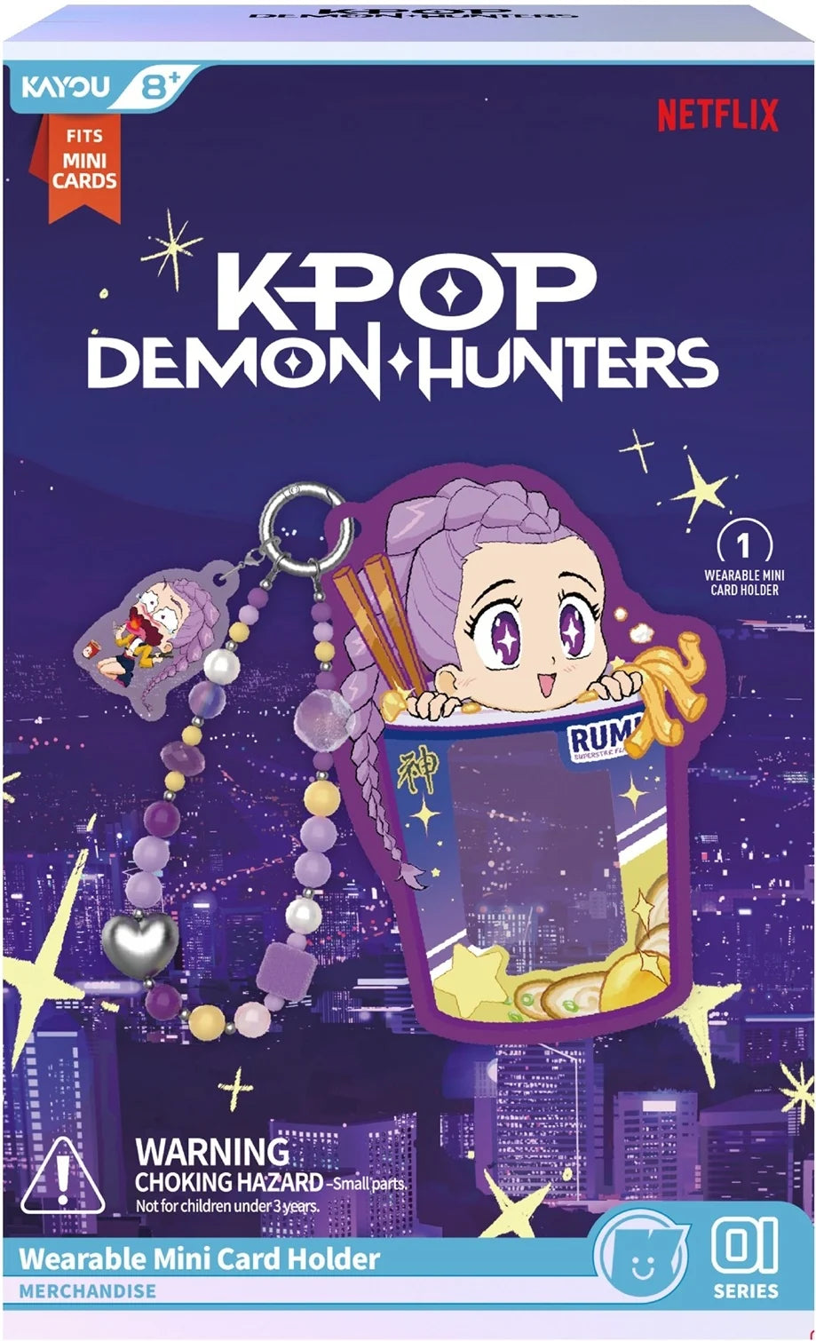 KPOP DEMON HUNTERS-BEADED MINI CARD SLEEVE