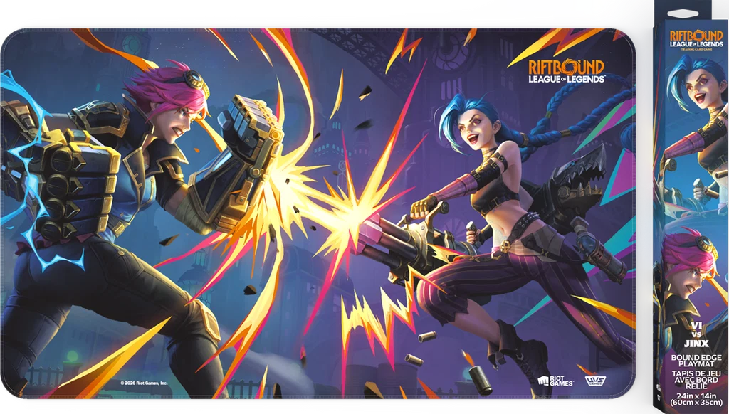 Riftbound Vendetta Playmat - Vi vs Jinx