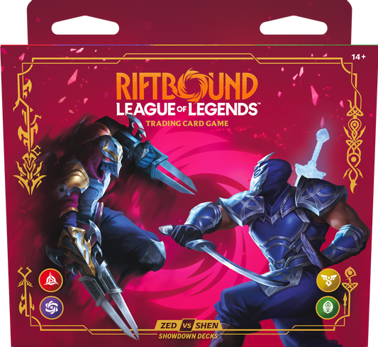 [Pre-Order][LEAGUE OF LEGENDS] Riftbound - Vendetta - ZED VS SHEN (Max 4)