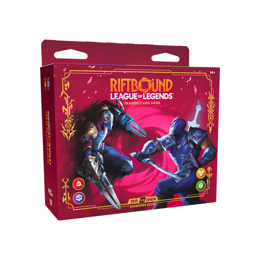 [Pre-Order][LEAGUE OF LEGENDS] Riftbound - Vendetta - ZED VS SHEN (Max 4)