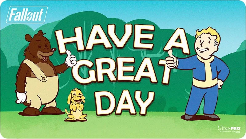 [Ultra Pro] Playmat Fallout - Vault Boy - Have a Great Day