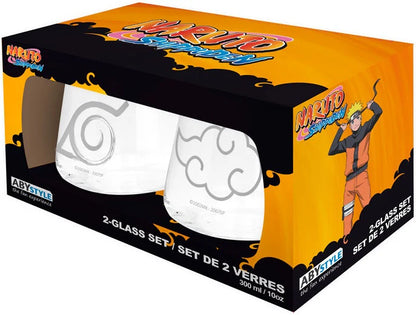 Naruto Shippuden: 2 Glass Set