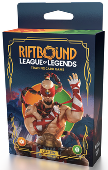RIFTBOUND LEAGUE OF LEGENDS TCG ORIGINS [CHAMPION DECK LEE SIN] *PREORDER*