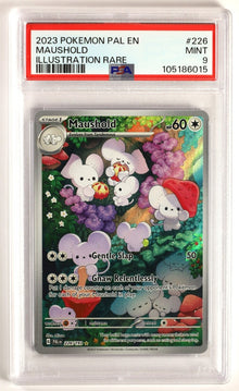 Maushold [Illustration Rare] #226/193 - Paldea Evolved (SLAB PSA 9)