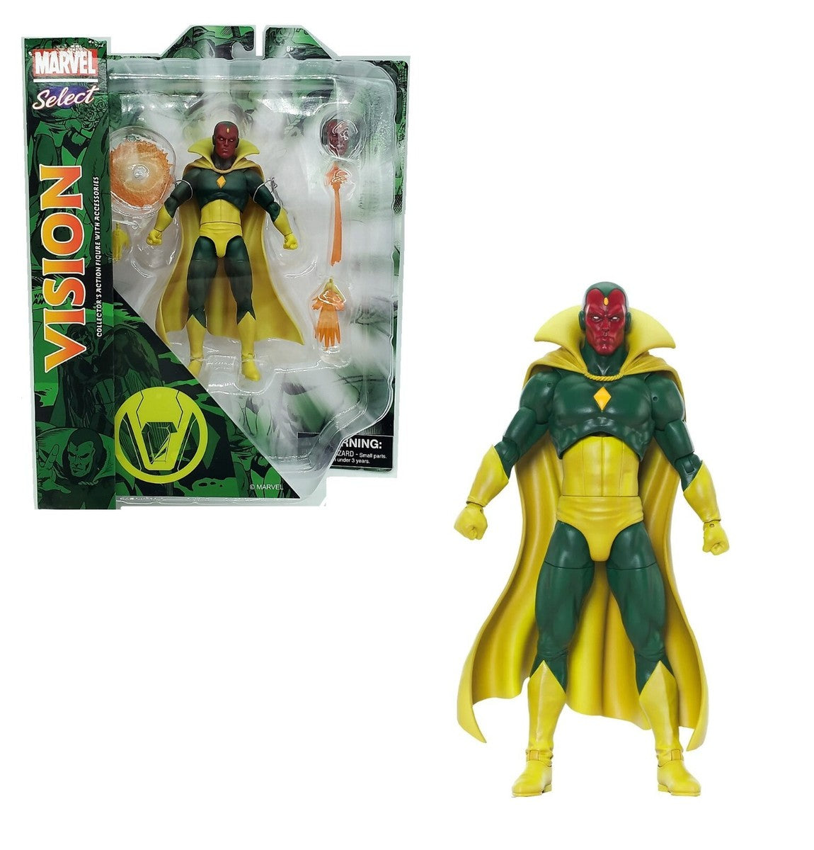 Marvel Select: Vision Collector's Action Figure w/ Accessories