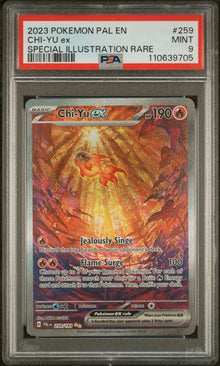 Chi-Yu ex [Special Illustration Rare] #259/193 - Paldea Evolved [SLAB PSA 9]