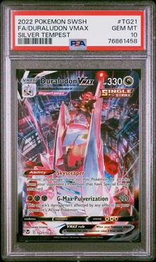 Duraludon VMAX [Ultra Rare] #TG21/TG30 - Silver Tempest [SLAB PSA 10]