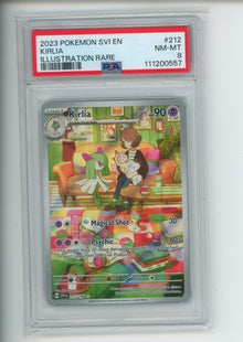 Kirlia [Illustration Rare] #212/198 - Scarlet & Violet [SLAB PSA 8]