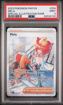 Mela [Special Illustration Rare] #254/182 - Paradox Rift [SLAB PSA 9]