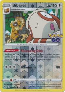 Bibarel [Reverse Holo] #060/078 - Pokemon GO