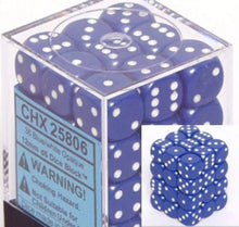 D6 Dice Brick - 12MM - 36 Pieces in Clear Box