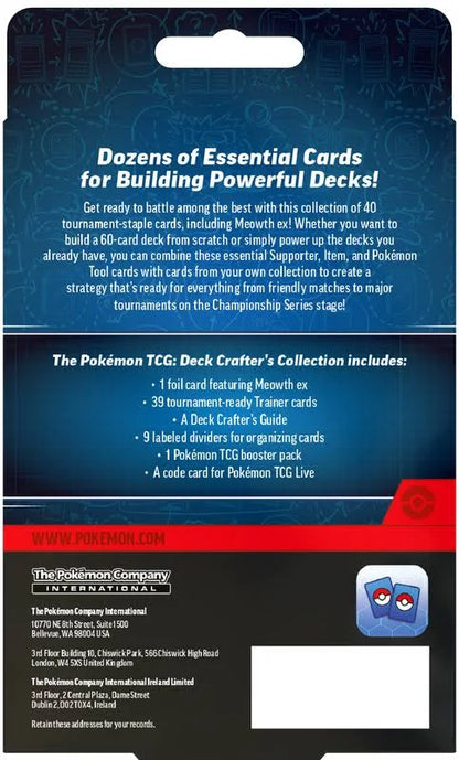 POKEMON DECK CRAFTERS COLLECTION (2026)