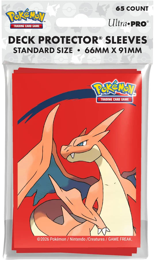 [Ultra Pro] D-PRO POKEMON MEGA CHARIZARD Y - SLEEVES 65CT