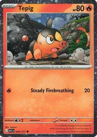 Tepig [Cosmo Holo] #029/217 - Battle Styles