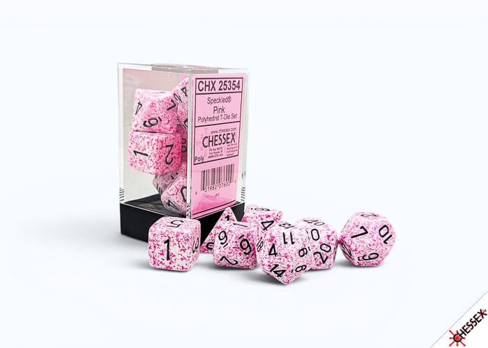 [CHESSEX] SPECKLED 7-DIE SET