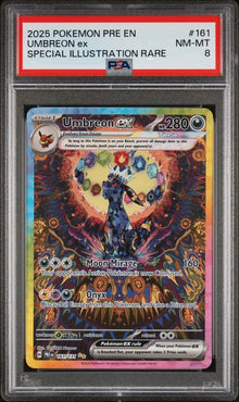 Umbreon ex [Special Illustration Rare] PRE #161/131 - Prismatic Evolutions [PSA 8 SLAB]
