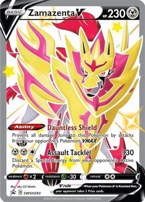 Zamazenta V [Shiny Promo] #SWSH293